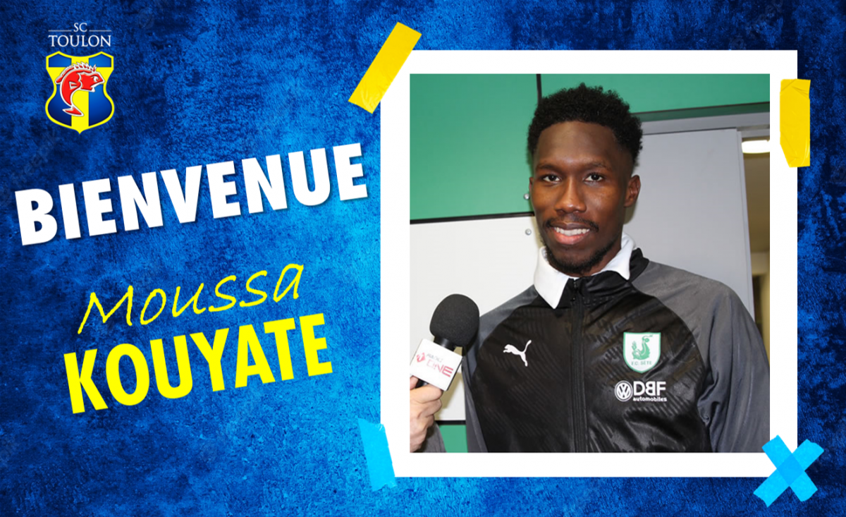 Moussa Kouyate, nouvelle recrue du Sporting SC Toulon